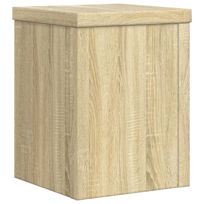 Plant Stands 2 pcs Sonoma Oak 15x15x20 cm Engineered Wood