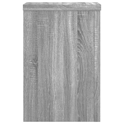 Plant Stands 2 pcs Grey Sonoma 20x20x30 cm Engineered Wood