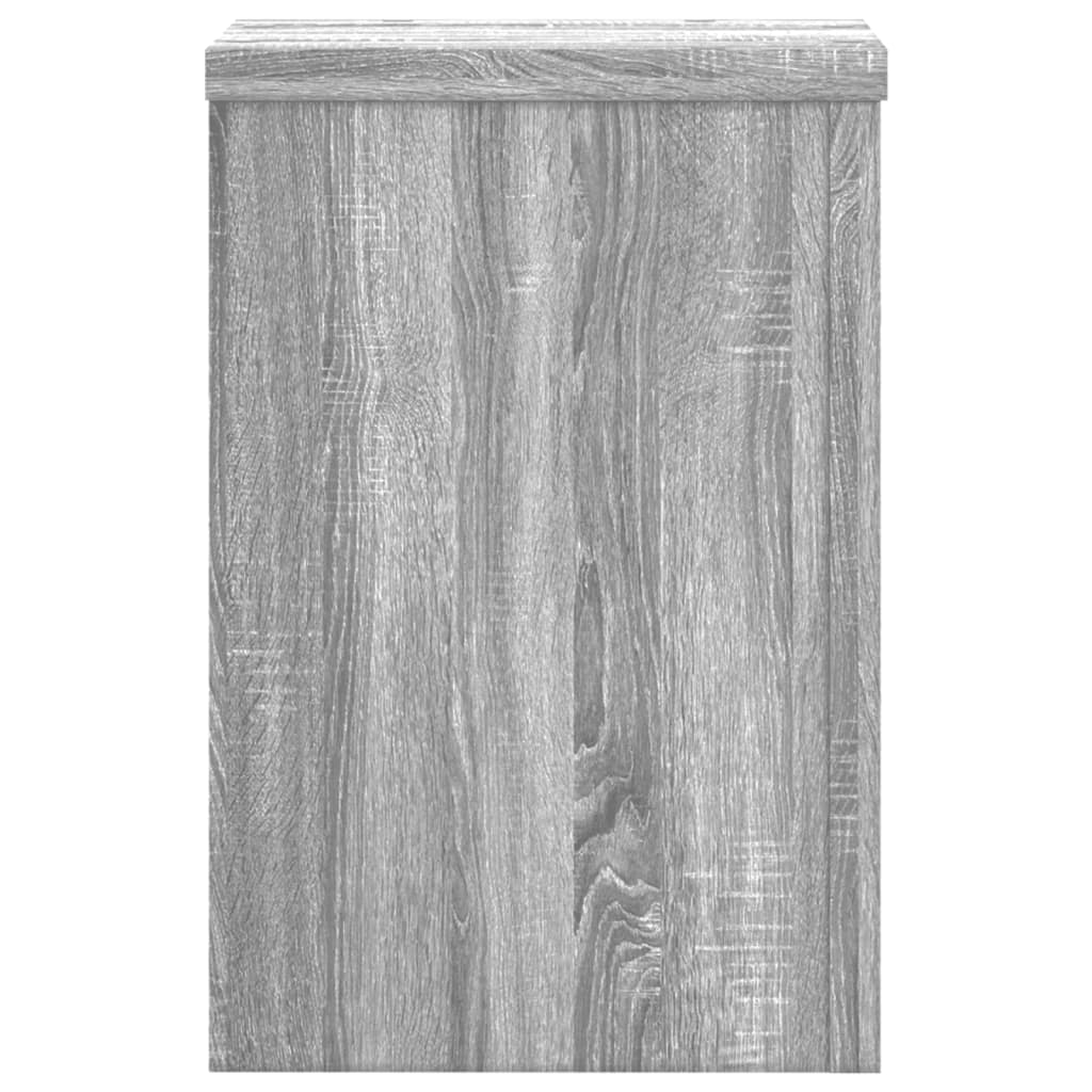 Plant Stands 2 pcs Grey Sonoma 20x20x30 cm Engineered Wood