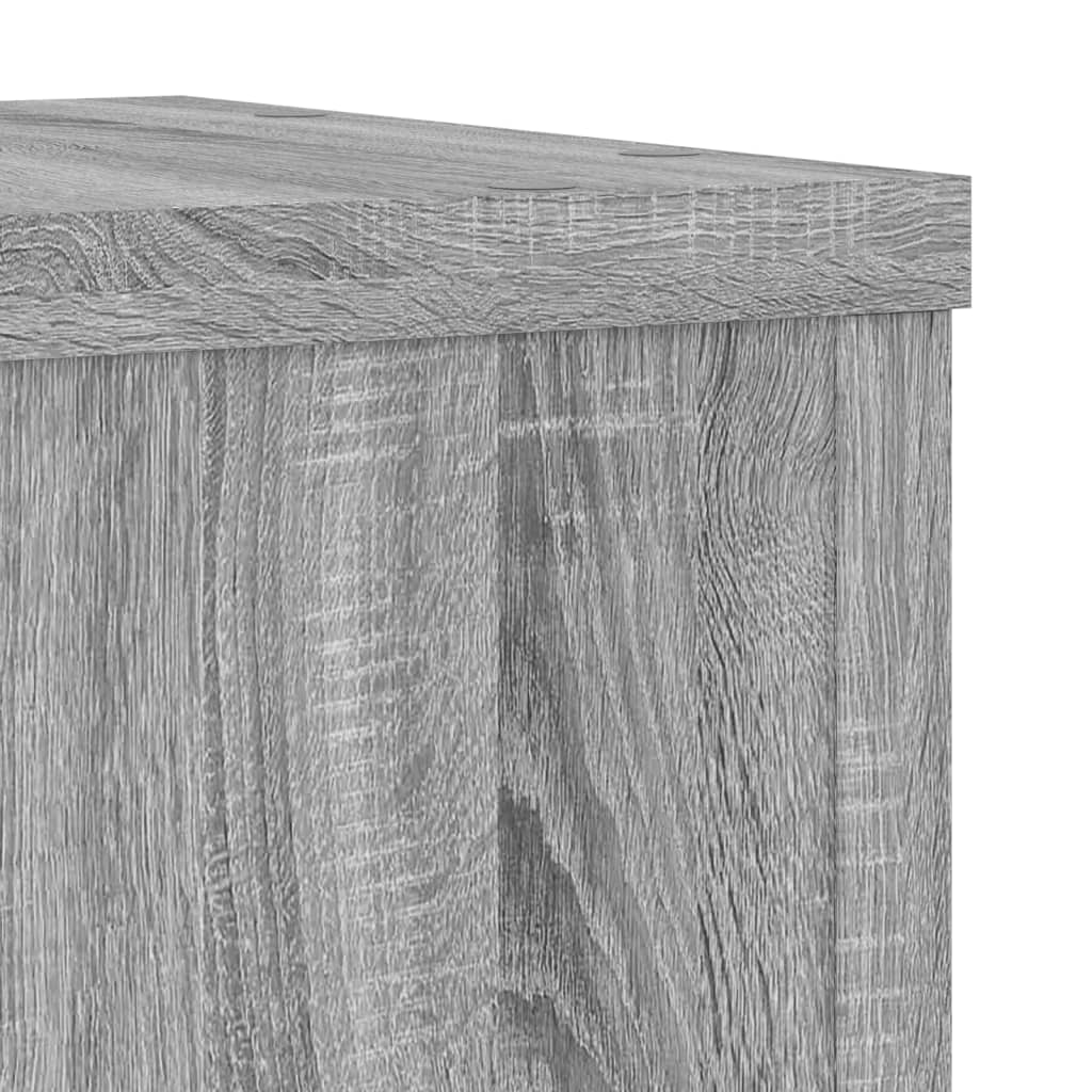 Plant Stands 2 pcs Grey Sonoma 20x20x30 cm Engineered Wood