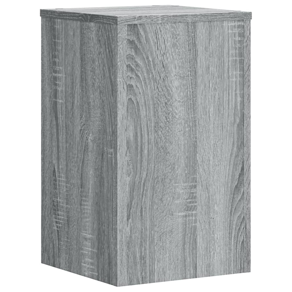 Plant Stands 2 pcs Grey Sonoma 30x30x50 cm Engineered wood