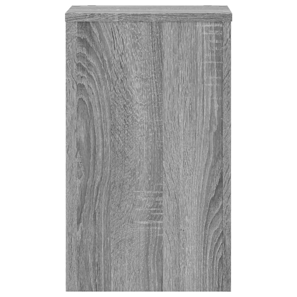 Plant Stands 2 pcs Grey Sonoma 30x30x50 cm Engineered wood