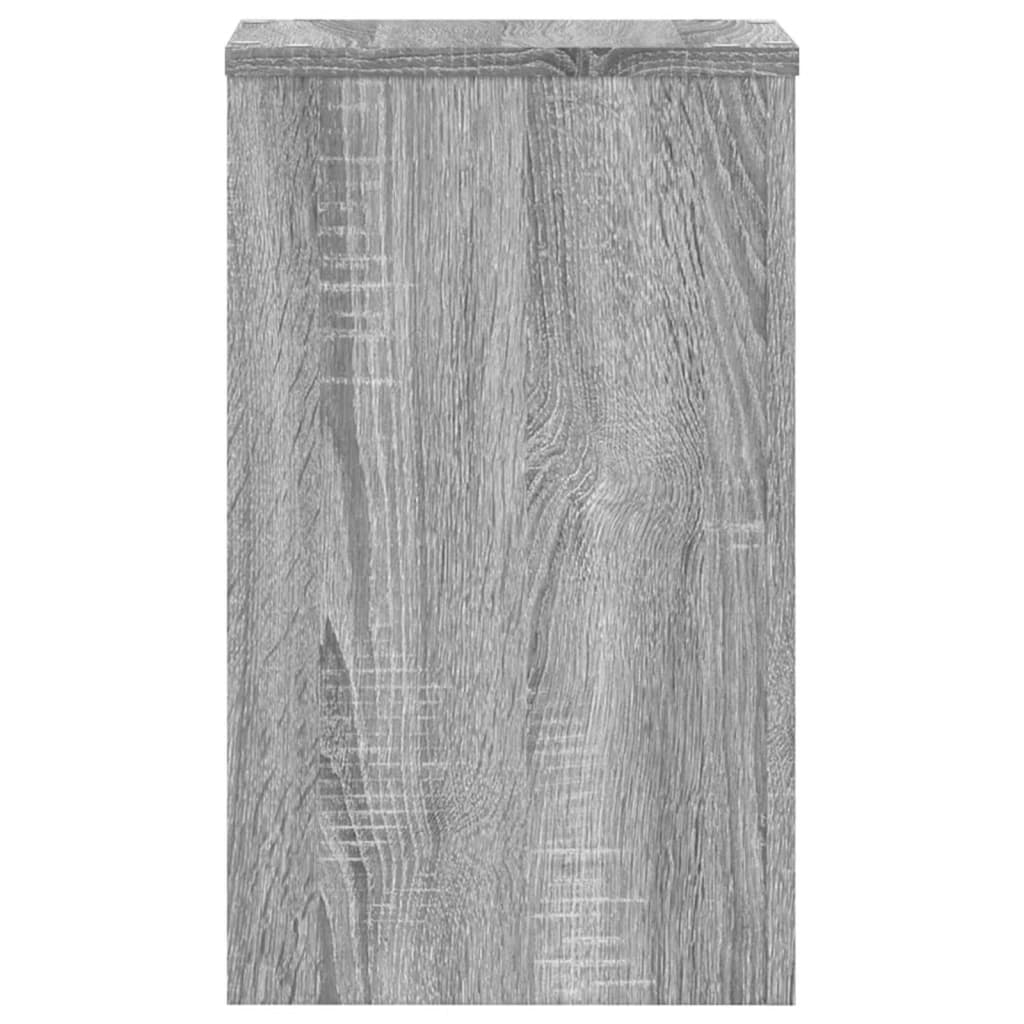 Plant Stands 2 pcs Grey Sonoma 30x30x50 cm Engineered wood