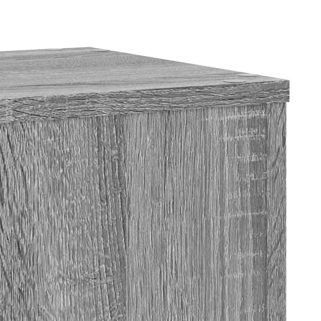 Plant Stands 2 pcs Grey Sonoma 30x30x50 cm Engineered wood