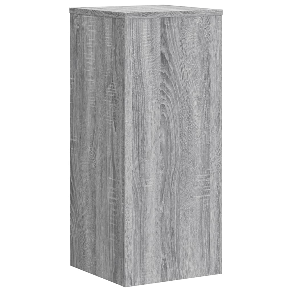 Plant Stands 2 pcs Grey Sonoma 30x30x70 cm Engineered wood