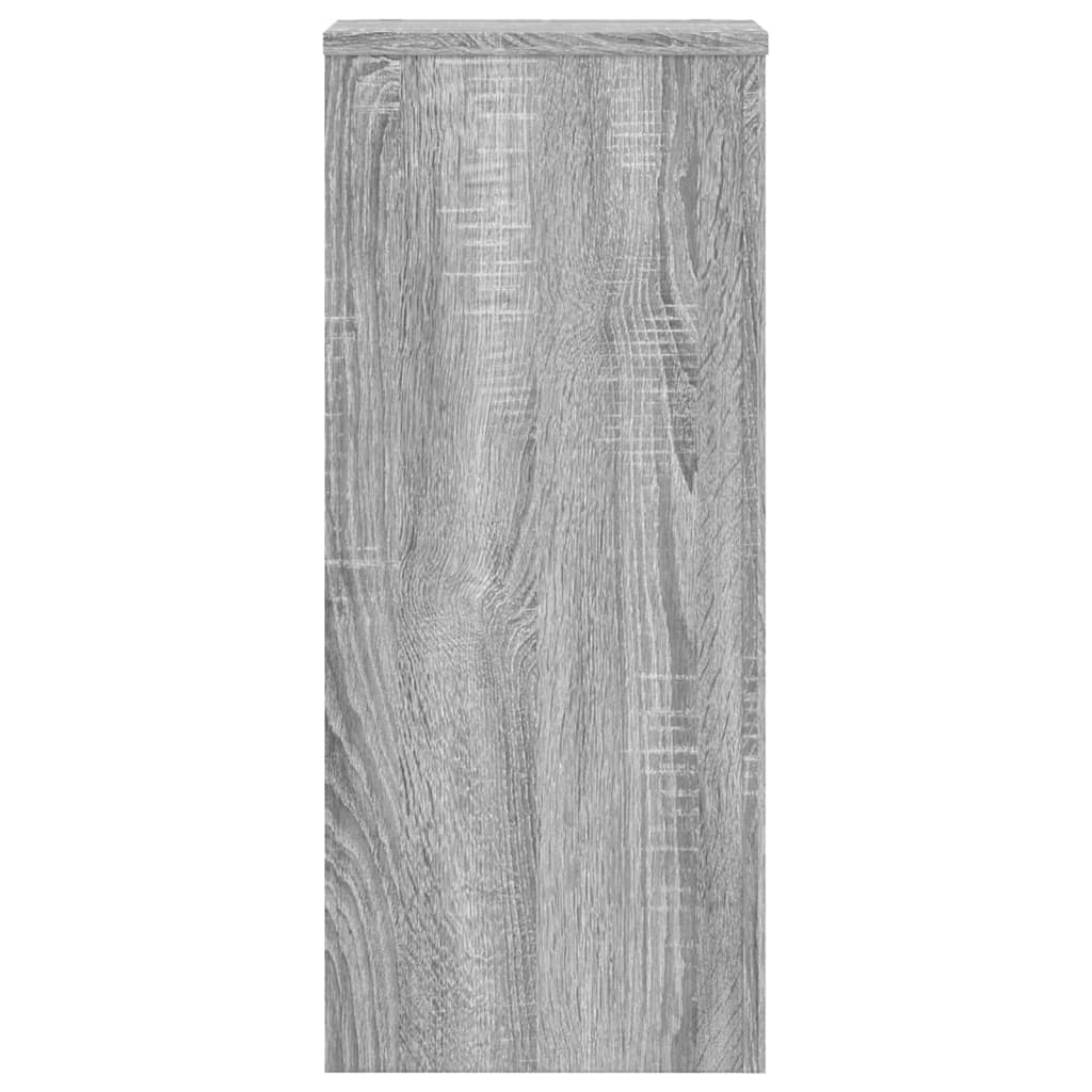 Plant Stands 2 pcs Grey Sonoma 30x30x70 cm Engineered wood