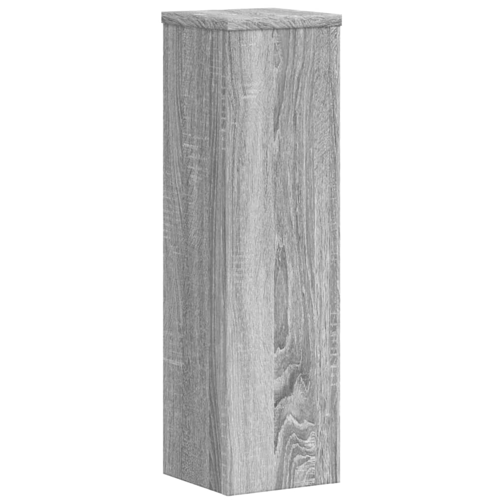 Plant Stand 2pcs Grey Sonoma 17x17x60 cm Engineered Wood