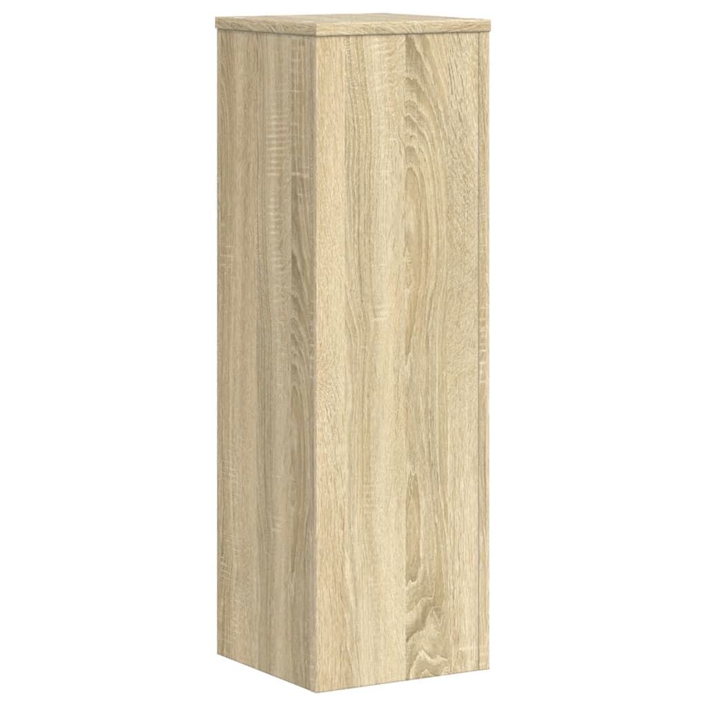 Plant Stand 2pcs Sonoma Oak 25x25x80 cm Engineered Wood