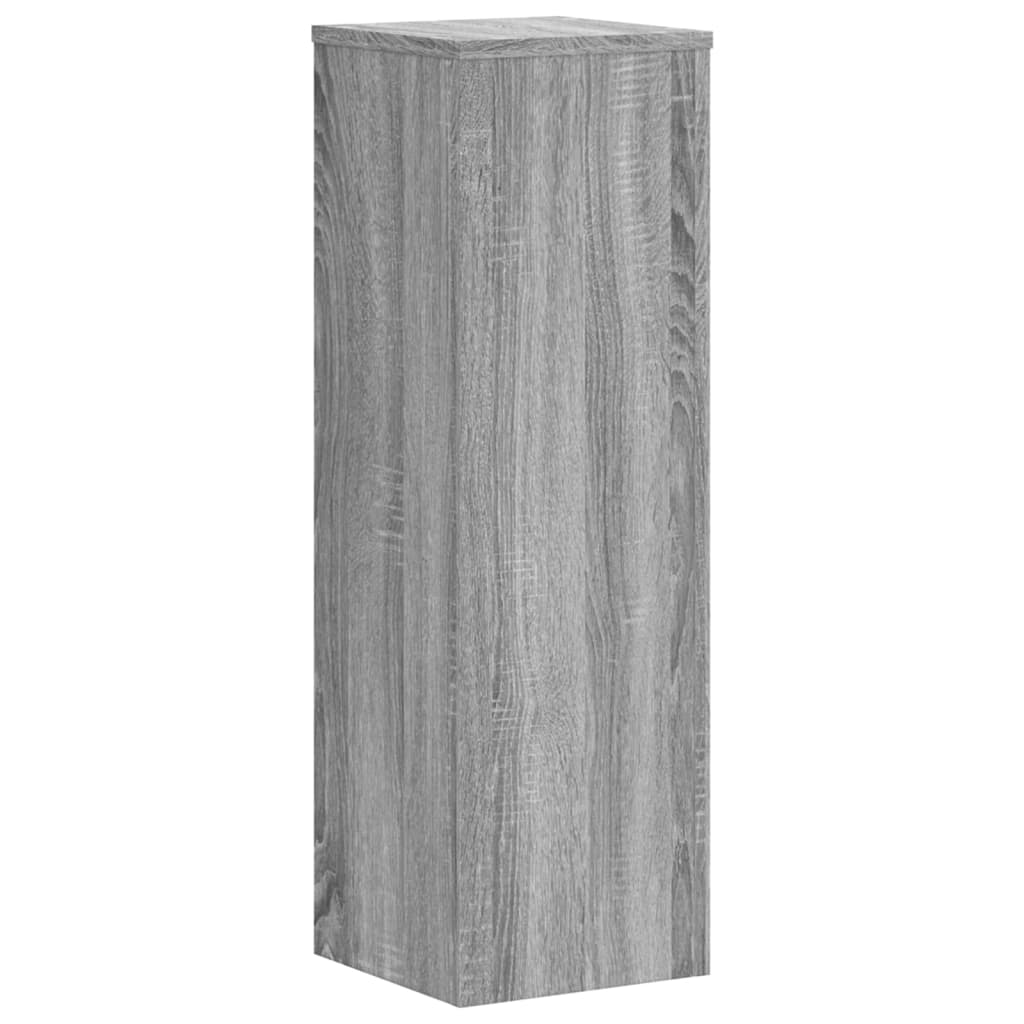 Plant Stand 2pcs Grey Sonoma 25x25x80 cm Engineered Wood