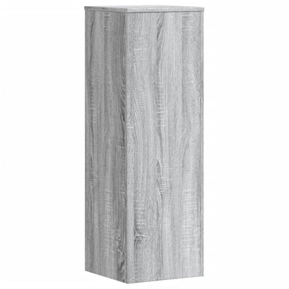 Plant Stand Grey Sonoma 33x33x100 cm Engineered Wood