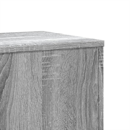 Plant Stand Grey Sonoma 33x33x100 cm Engineered Wood