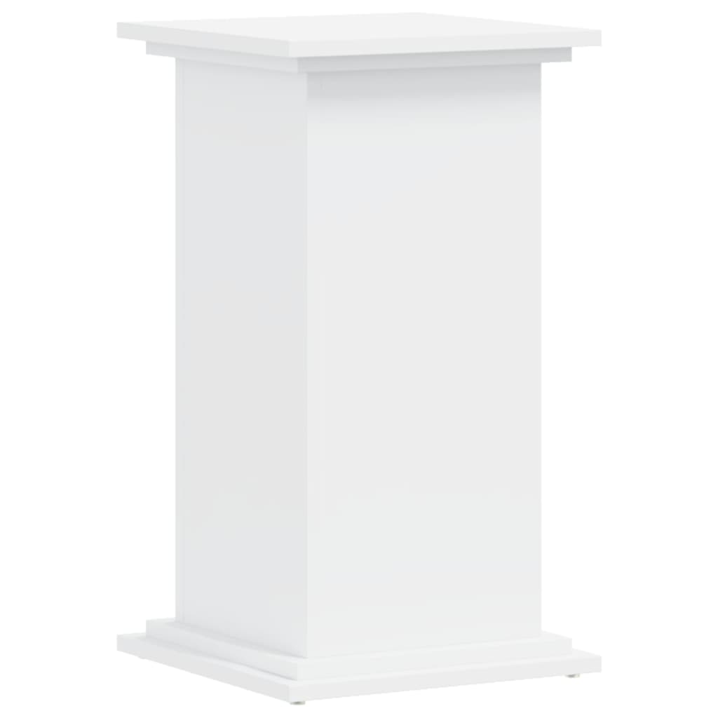 Plant Stand White 33x33x60 cm Engineered Wood