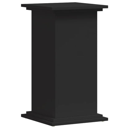 Plant Stand Black 33x33x60 cm Engineered Wood