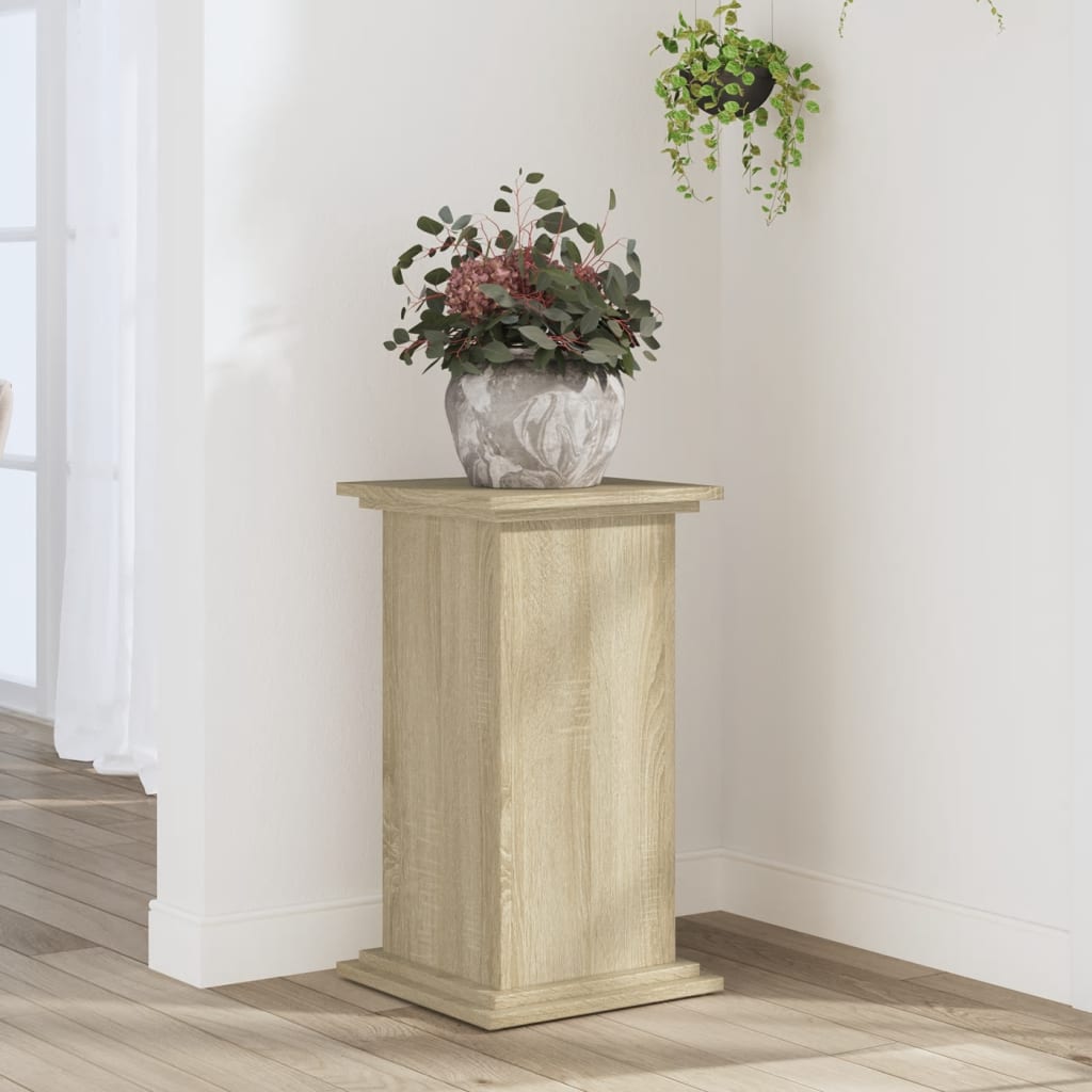 Plant Stand Sonoma Oak 33x33x60 cm Engineered Wood