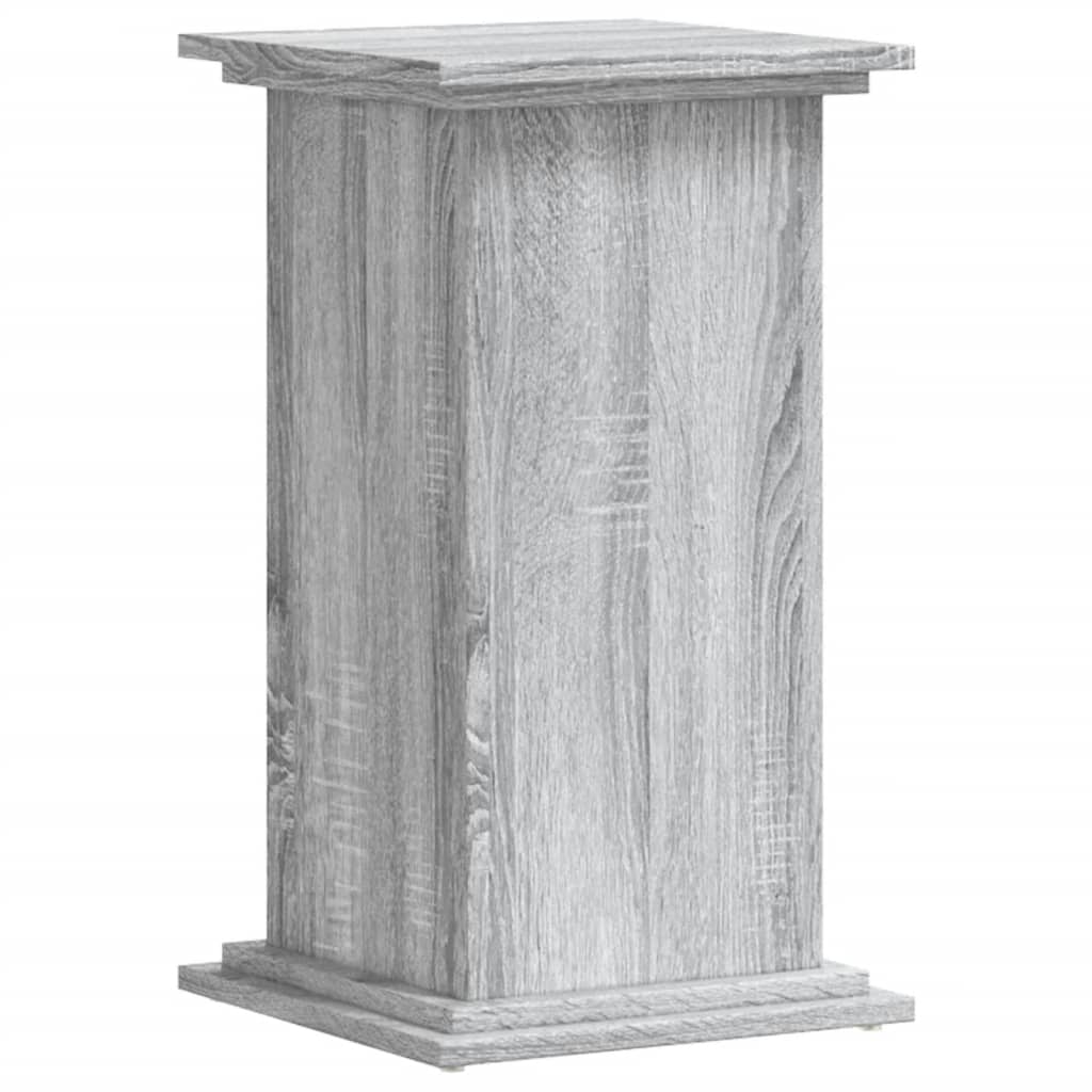 Plant Stand Grey Sonoma 33x33x60 cm Engineered Wood