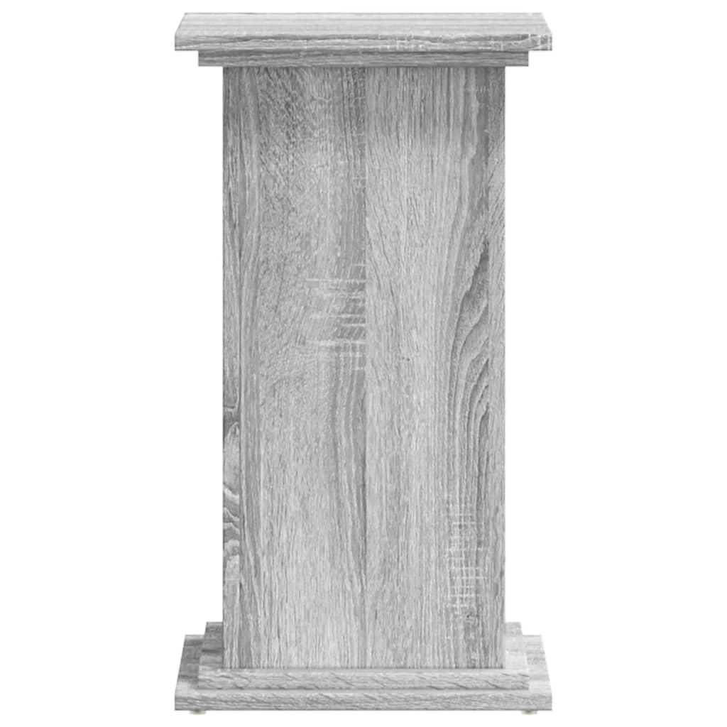 Plant Stand Grey Sonoma 33x33x60 cm Engineered Wood