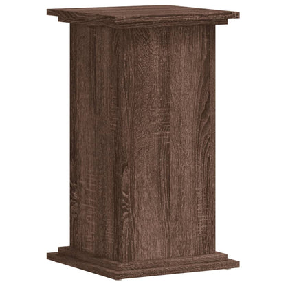 Plant Stand Brown Oak 33x33x60 cm Engineered Wood