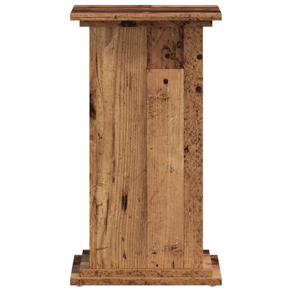 Plant Stand Old Wood 33x33x60 cm Engineered Wood