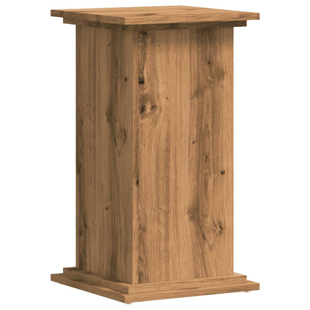 Plant Stand Artisian Oak 33x33x60 cm Engineered Wood