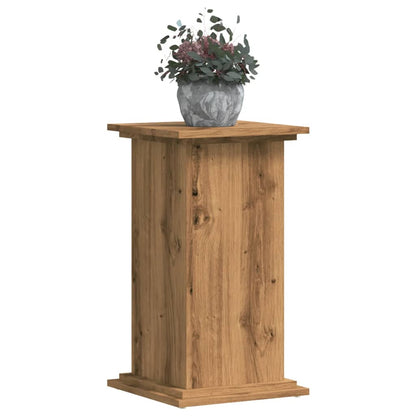 Plant Stand Artisian Oak 33x33x60 cm Engineered Wood