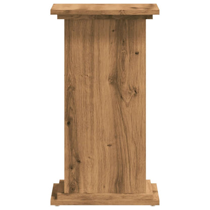 Plant Stand Artisian Oak 33x33x60 cm Engineered Wood