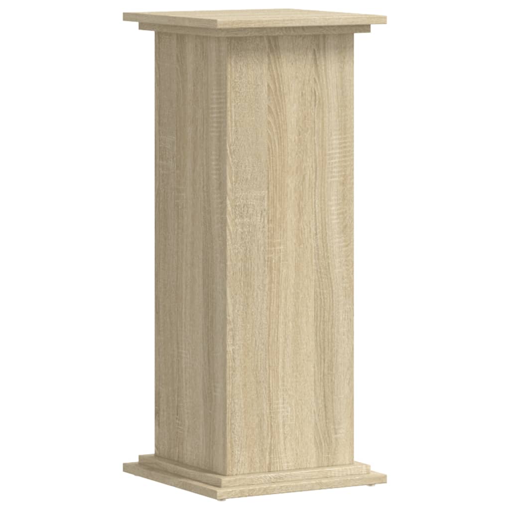 Plant Stand Sonoma Oak 33x33x80 cm Engineered Wood