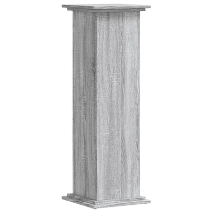 Plant Stand Grey Sonoma 33x33x100 cm Engineered Wood