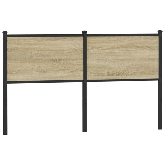 Headboard Sonoma 150 cm Engineered Wood and Steel