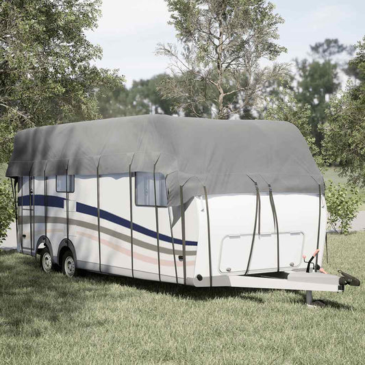 Caravan Roof Cover Grey 800x300 cm Non-woven Fabric