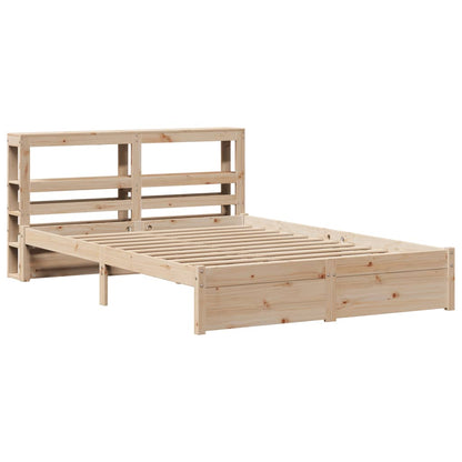 Bed Frame with Headboard without Mattress 120x190 cm Small Double