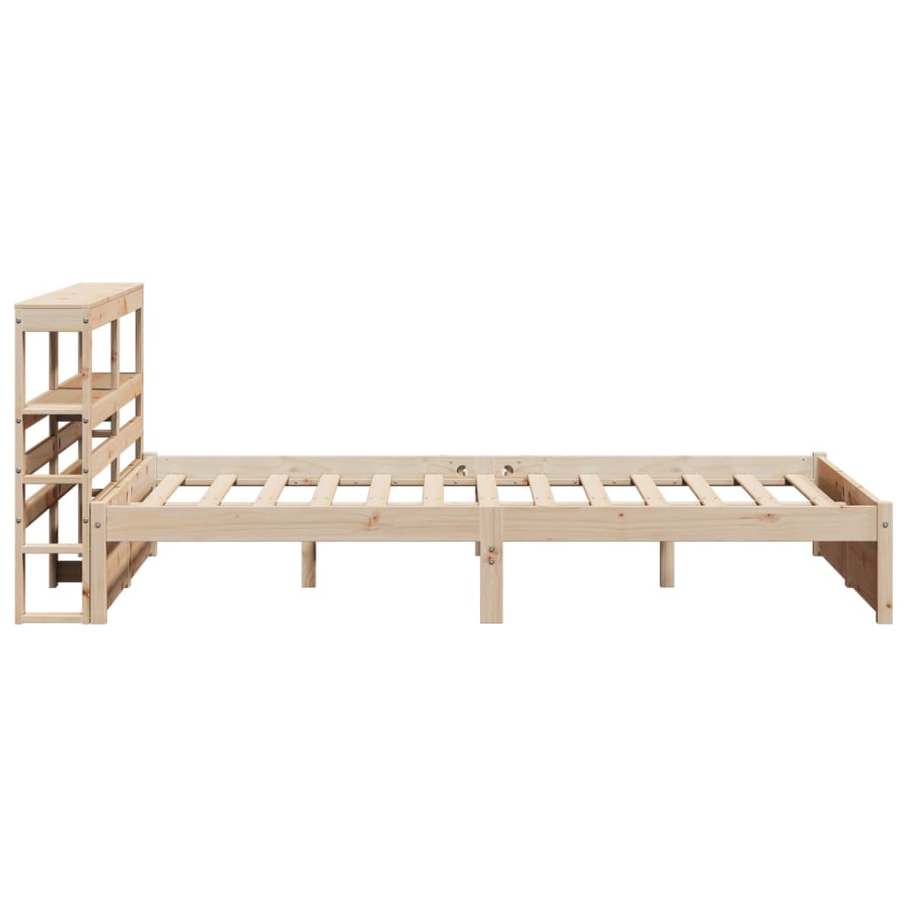 Bed Frame with Headboard without Mattress 135x190 cm Double