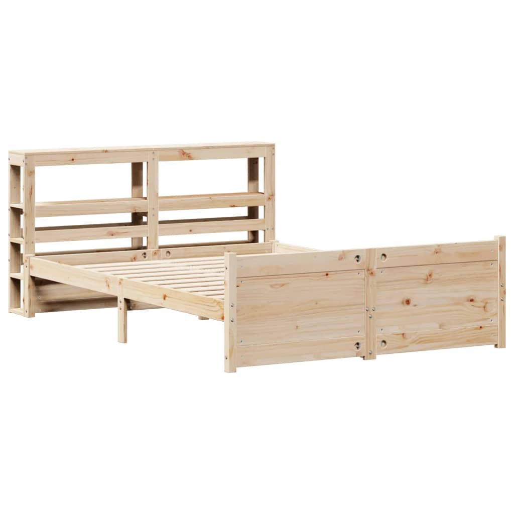 Bed Frame with Headboard without Mattress 120x200 cm