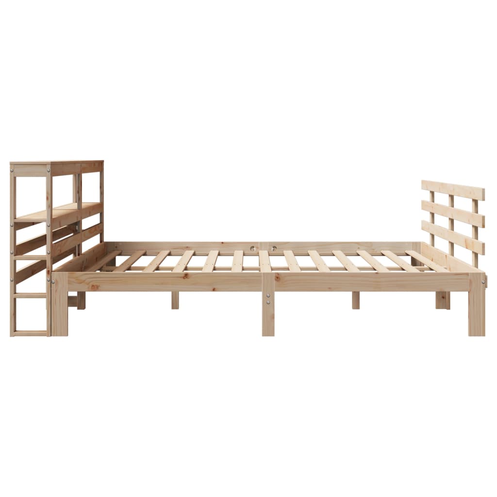 Bed Frame with Headboard without Mattress 180x200 cm Super King