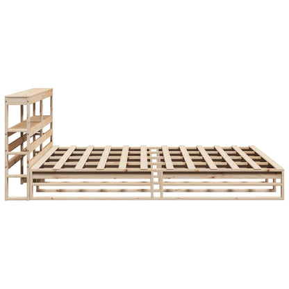 Bed Frame without Mattress 180x200 cm Super King Solid Wood Pine