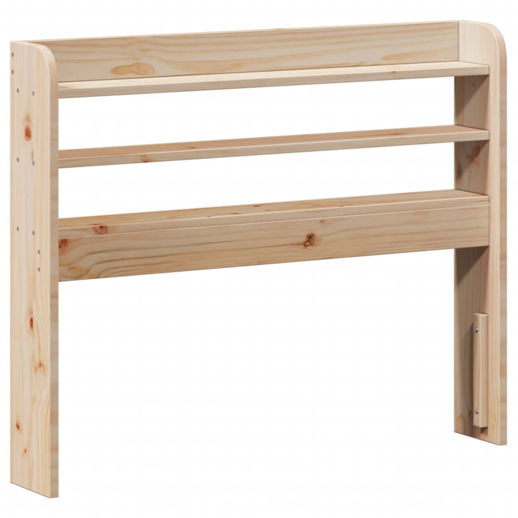 Bed Frame without Mattress 75x190 cm Small Single Solid Wood Pine