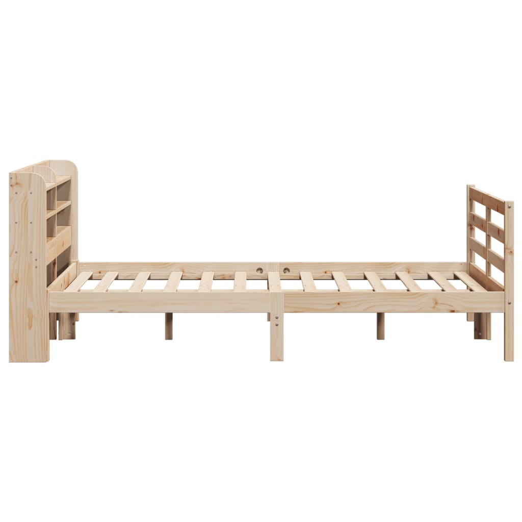 Bed Frame with Headboard without Mattress 120x190 cm Small Double