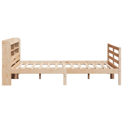 Bed Frame with Headboard without Mattress 120x190 cm Small Double