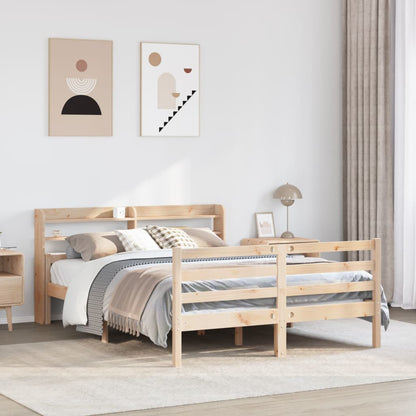 Bed Frame with Headboard without Mattress 150x200 cm King Size