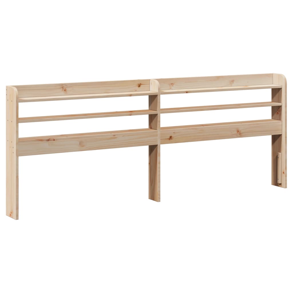 Bed Frame with Headboard without Mattress 200x200 cm