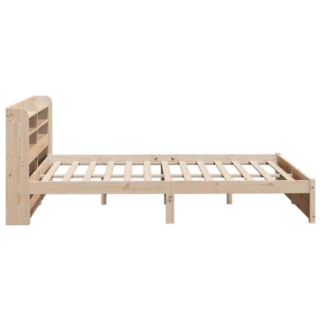 Bed Frame with Headboard without Mattress 120x190 cm Small Double