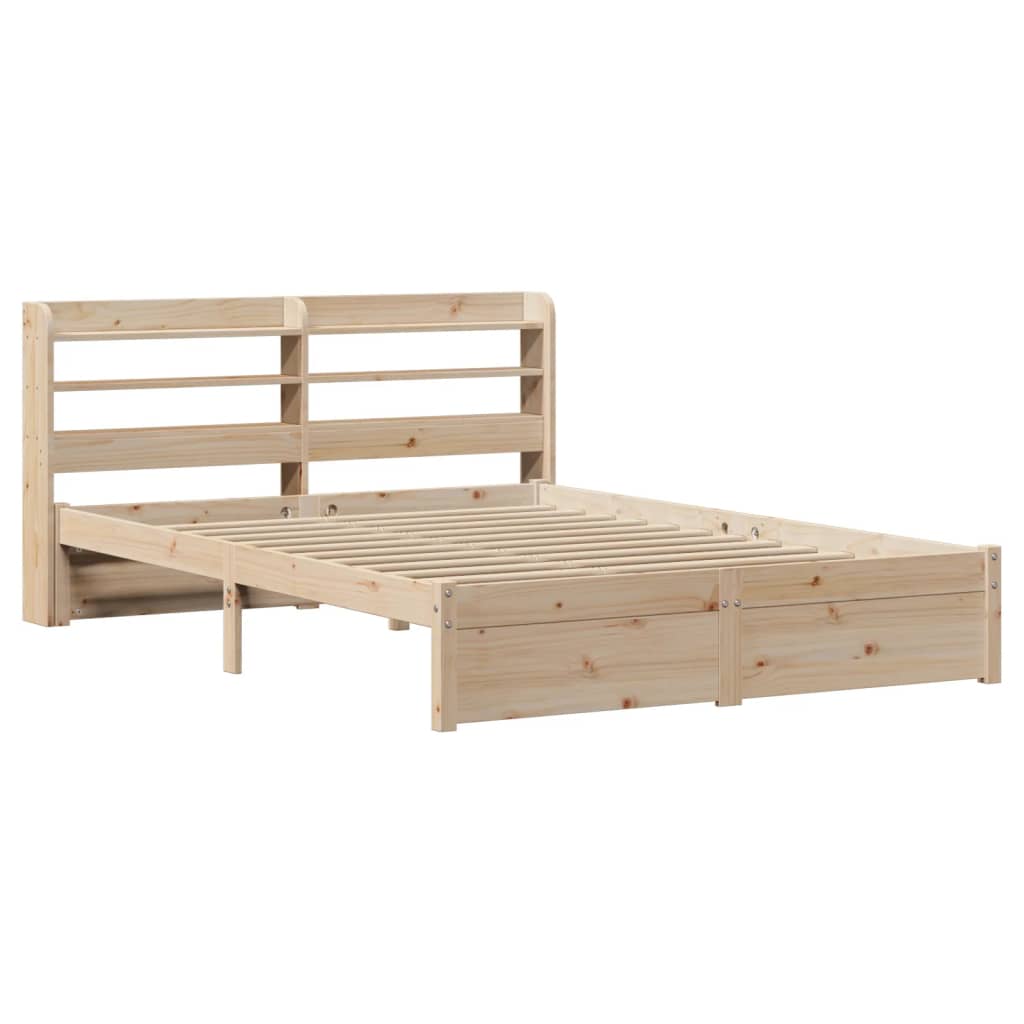 Bed Frame with Headboard without Mattress 160x200 cm