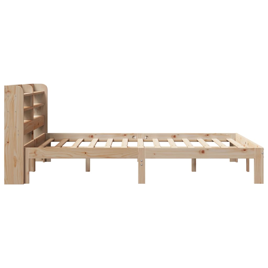 Bed Frame with Headboard without Mattress 90x190 cm Single