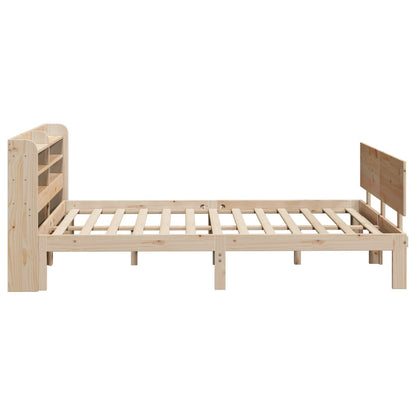 Bed Frame with Headboard without Mattress 120x190 cm Small Double