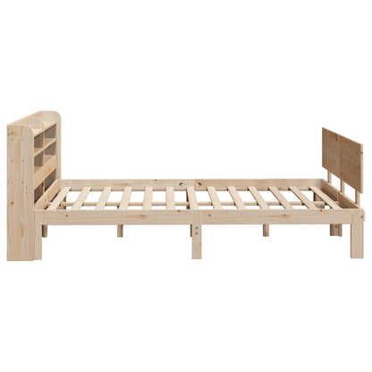 Bed Frame with Headboard without Mattress 150x200 cm King Size