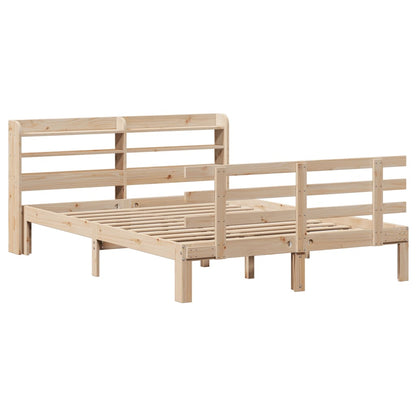 Bed Frame with Headboard without Mattress 120x200 cm