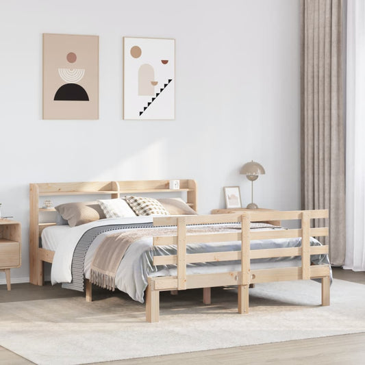 Bed Frame with Headboard without Mattress 120x200 cm