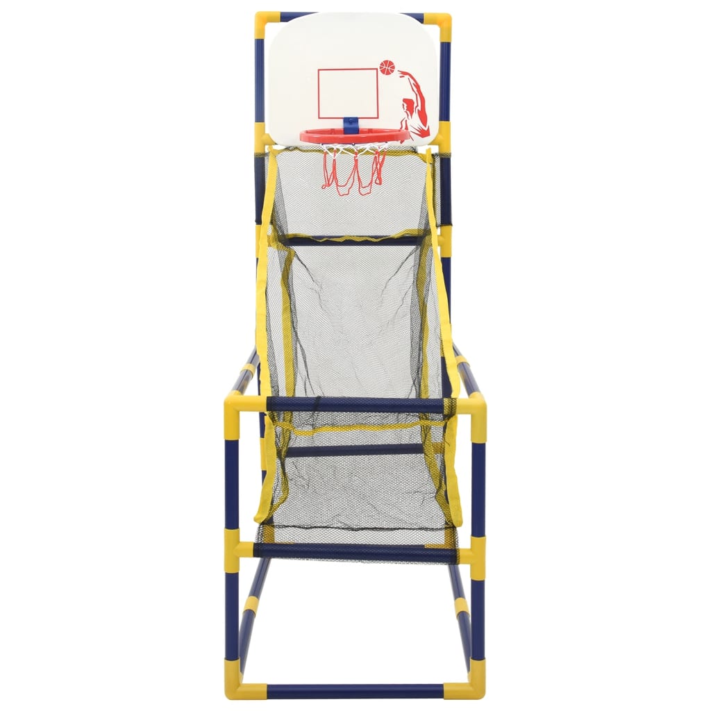 Arcade Basketball Game Set with Ball and Pump 45x86x127 cm