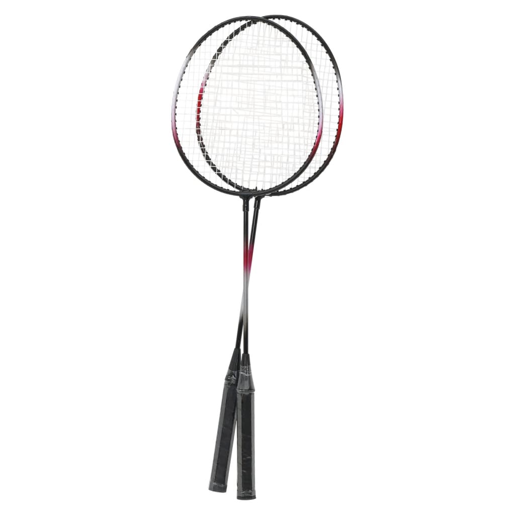 Badminton Set with 2 Rackets. Net & Storage Case 292x30x152 cm