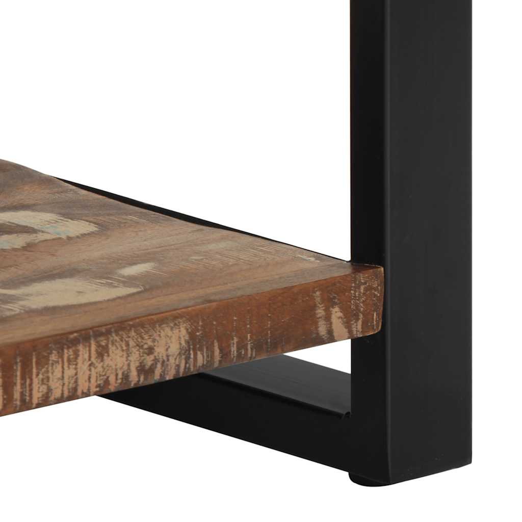 Console Table Multicolour 100x35x75 cm Solid Wood Reclaimed