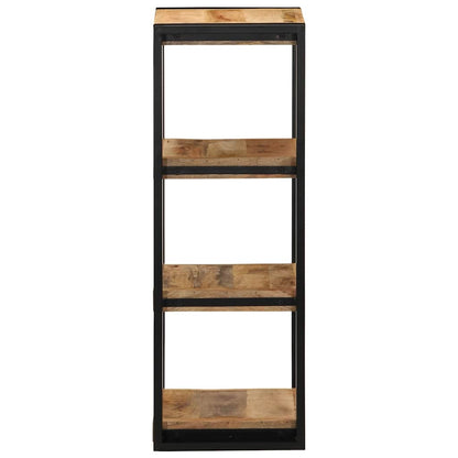 Wall Shelf 35x35x100 cm Solid Rough Wood Mango